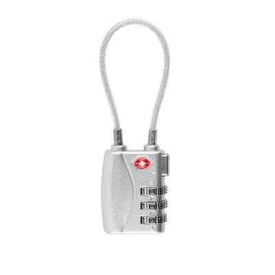 Cadeado de Viagem LockMaster de Cabo de Aço com Senha - Shop Viagem
