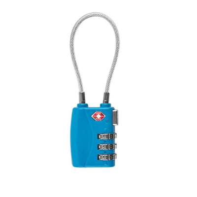 Cadeado de Viagem LockMaster de Cabo de Aço com Senha - Shop Viagem