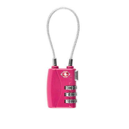 Cadeado de Viagem LockMaster de Cabo de Aço com Senha - Shop Viagem