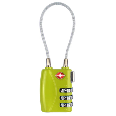 Cadeado de Viagem LockMaster de Cabo de Aço com Senha - Shop Viagem