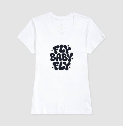 Camiseta Feminina Fly Baby Fly - Shop Viagem