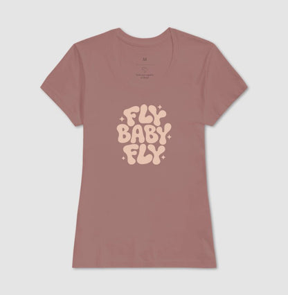 Camiseta Feminina Fly Baby Fly - Shop Viagem