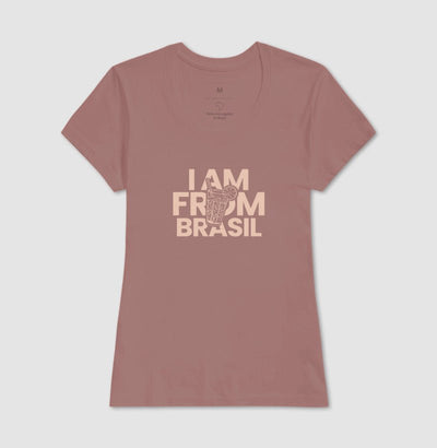 Camiseta Feminina I Am From Brasil - Shop Viagem