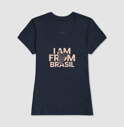 Camiseta Feminina I Am From Brasil - Shop Viagem