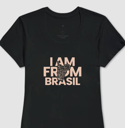 Camiseta Feminina I Am From Brasil - Shop Viagem