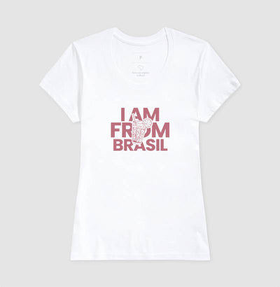 Camiseta Feminina I Am From Brasil - Shop Viagem