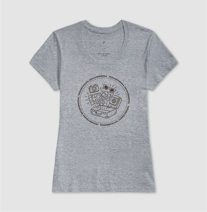 Camiseta Feminina Próxima Parada – Novas Memórias - Shop Viagem