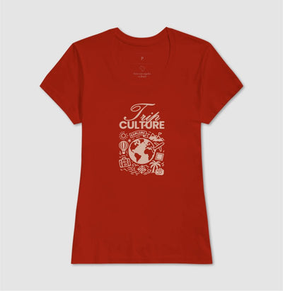 Camiseta Feminina Trip Culture – Explore - Shop Viagem