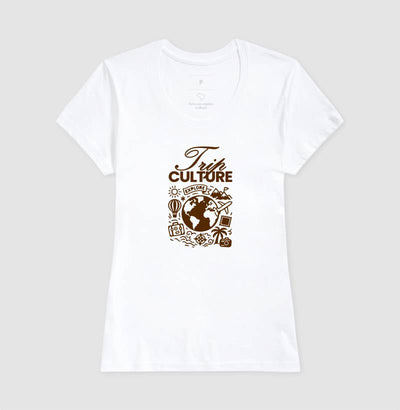 Camiseta Feminina Trip Culture – Explore - Shop Viagem