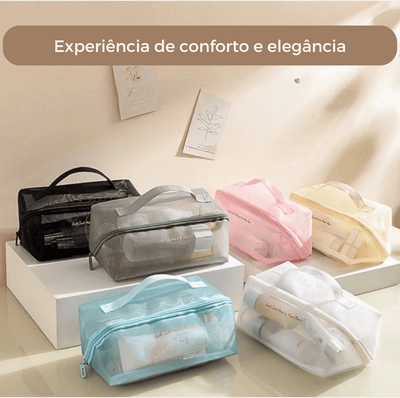 Clarity Bag - Necessaire Transparente para Viagem - Shop Viagem