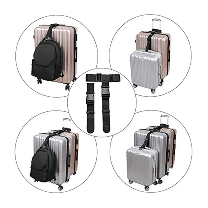 Correia Ajustável StrapClip Acessório para Fixação de Bagagem - Shop Viagem