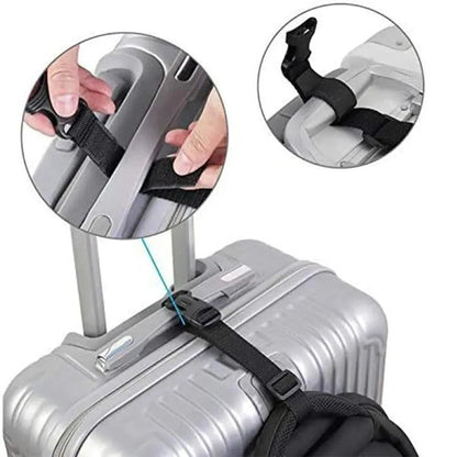 Correia Ajustável StrapClip Acessório para Fixação de Bagagem - Shop Viagem