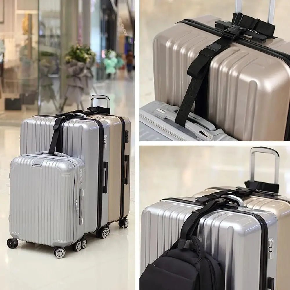 Correia Ajustável StrapClip Acessório para Fixação de Bagagem - Shop Viagem