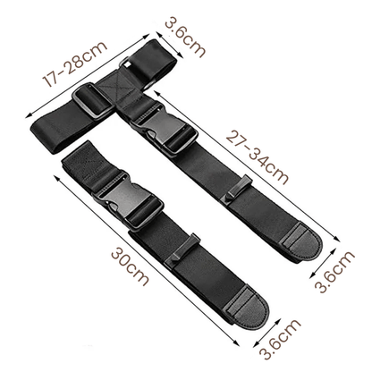 Correia Ajustável StrapClip Acessório para Fixação de Bagagem - Shop Viagem