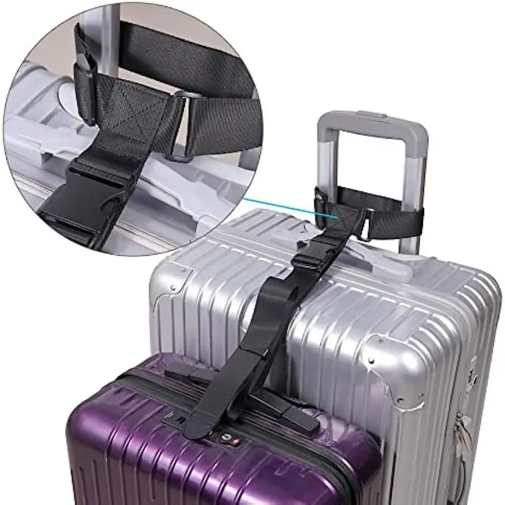 Correia Ajustável StrapClip Acessório para Fixação de Bagagem - Shop Viagem