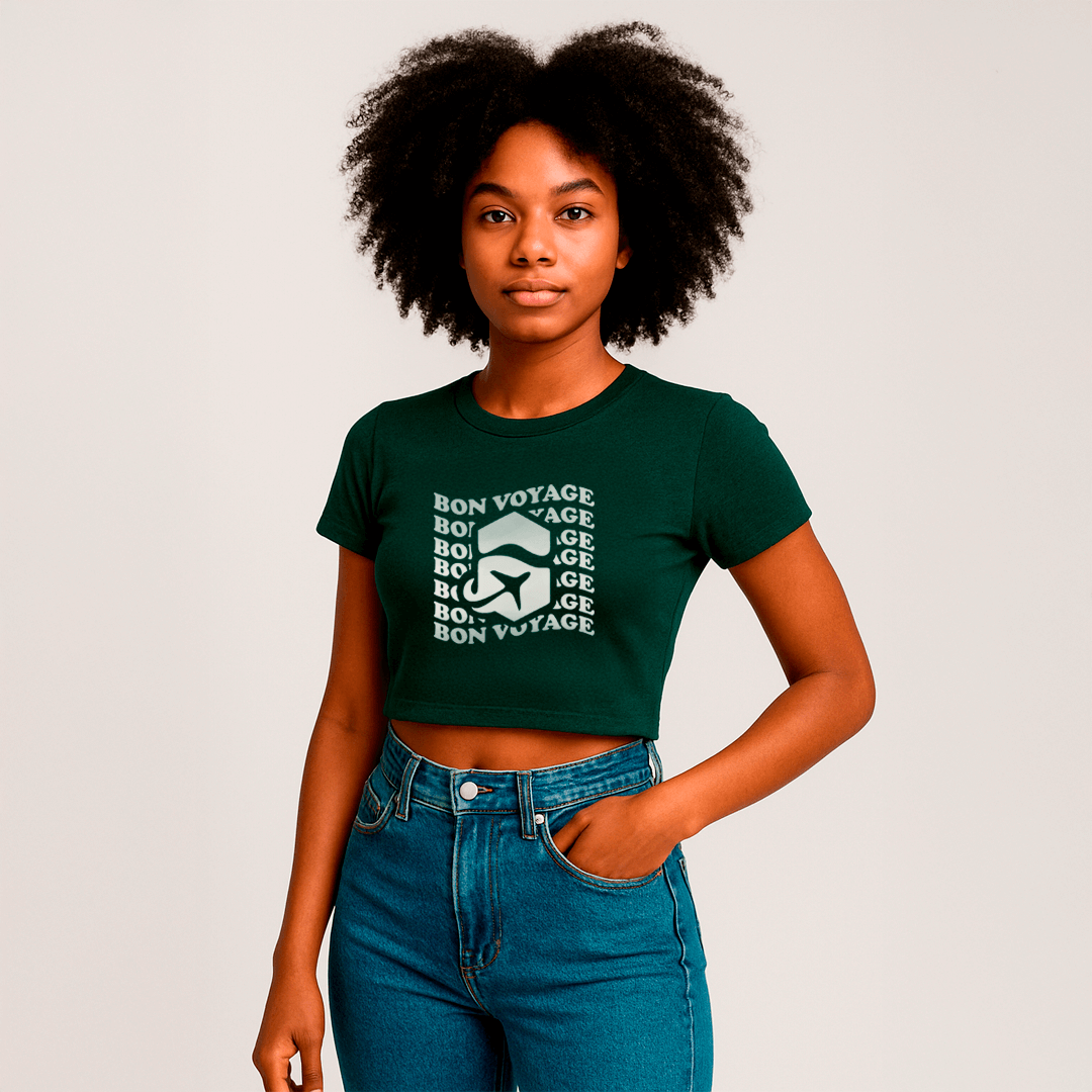 Cropped Bon Voyage – Shop Viagem - Shop Viagem