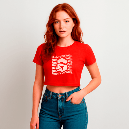 Cropped Bon Voyage – Shop Viagem - Shop Viagem