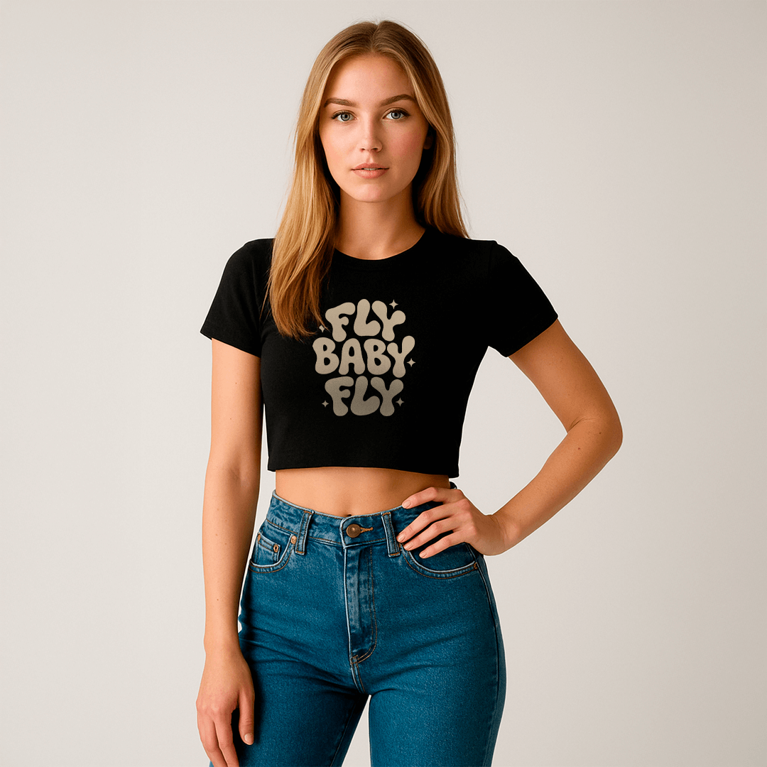 Cropped Fly Baby Fly - Shop Viagem