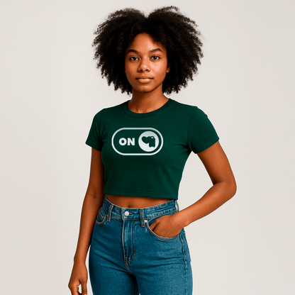 Cropped Travel Mode On - Shop Viagem