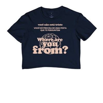 Cropped Travel Mood On - Shop Viagem