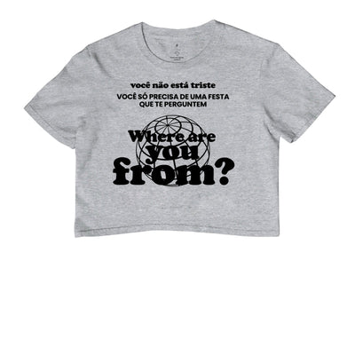 Cropped Travel Mood On - Shop Viagem