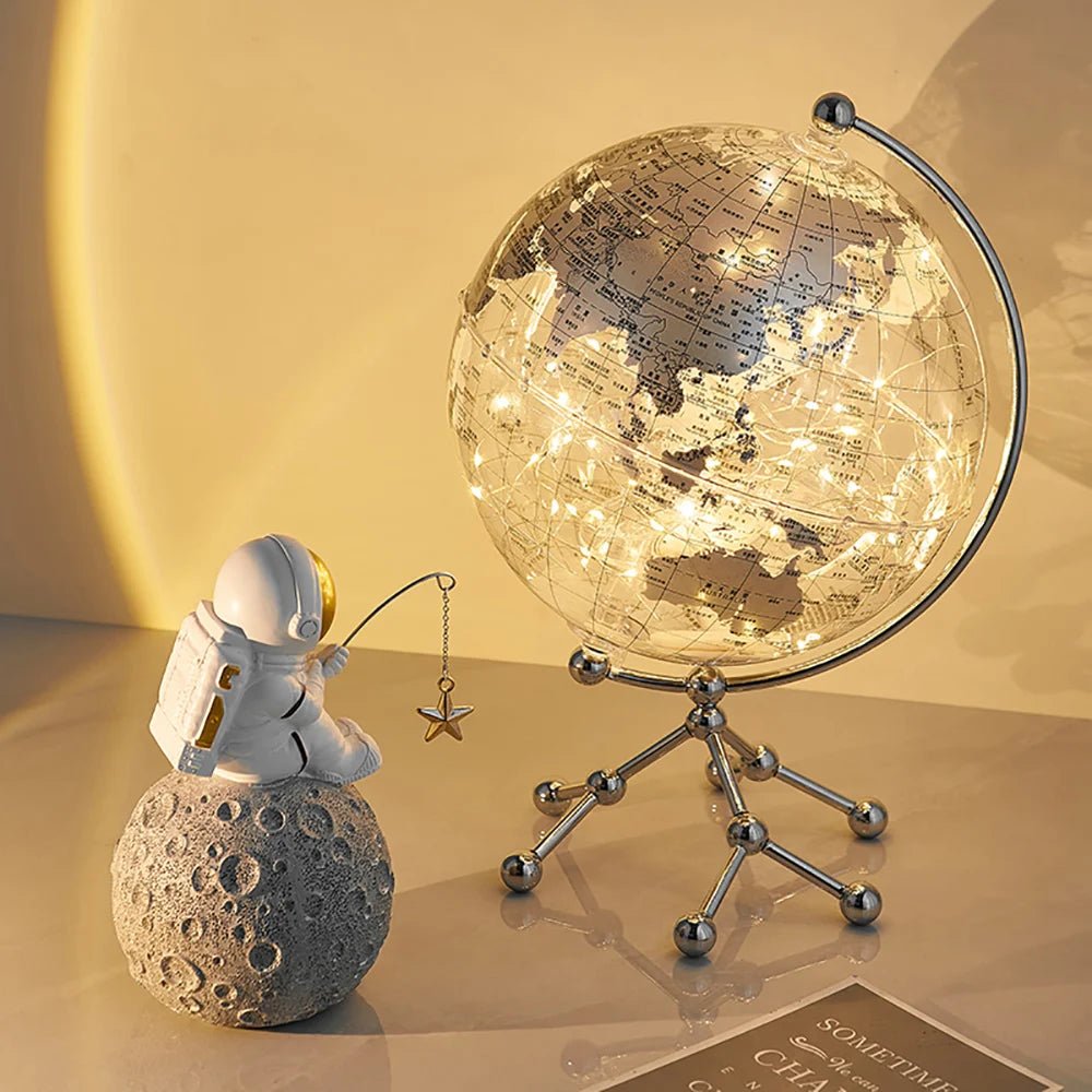Globo Transparente Elegante de Decoração WorldDecor - Shop Viagem