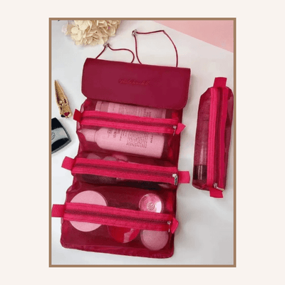 GlowBag - Bolsa Organizadora 4 em 1 para Maquiagem e Acessórios - Shop Viagem