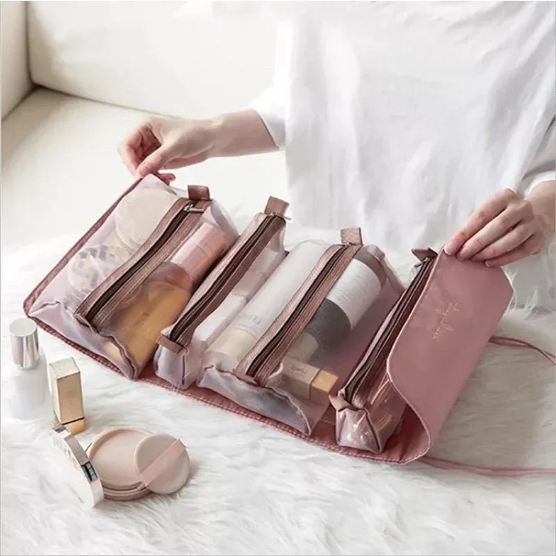 GlowBag - Bolsa Organizadora 4 em 1 para Maquiagem e Acessórios - Shop Viagem