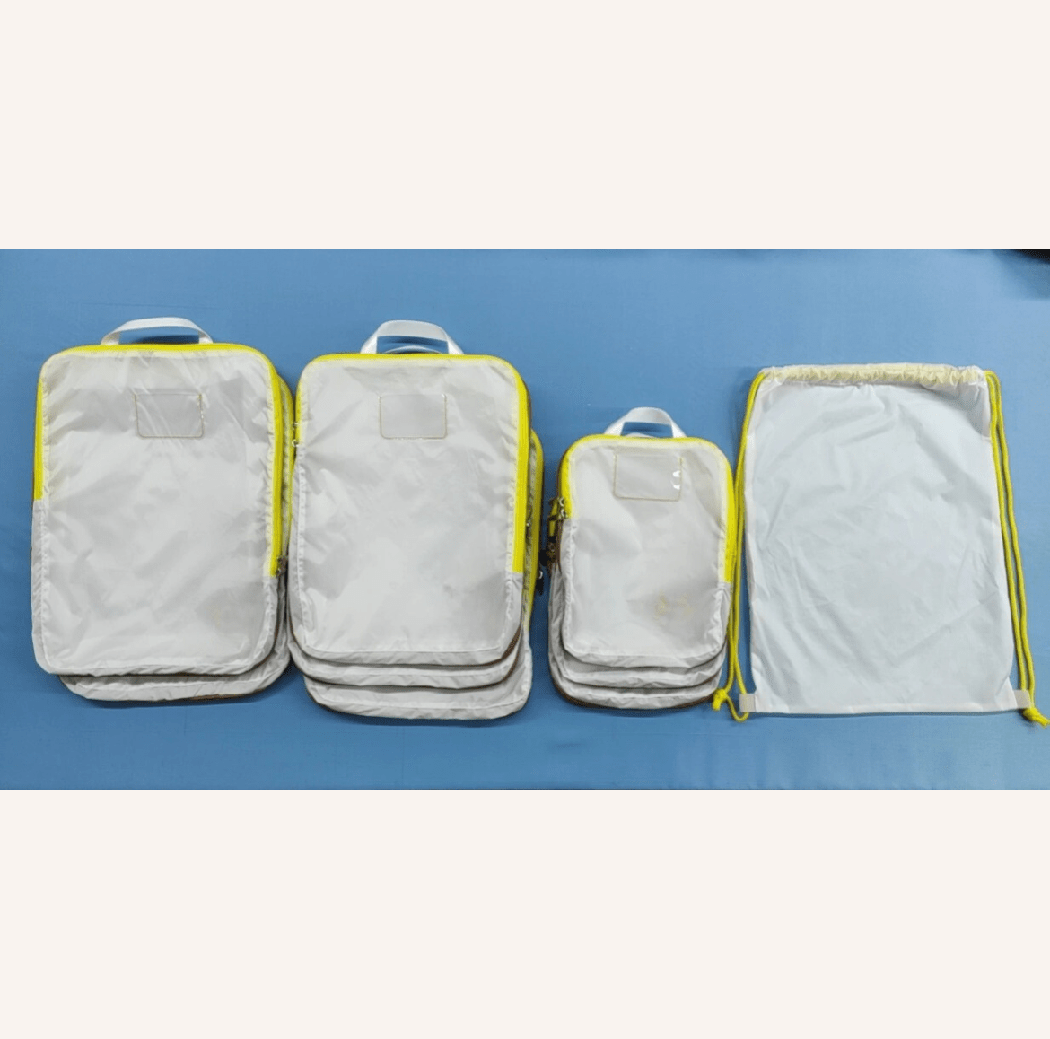 Kit de bolsas organizadoras de compressão ultraleves para malas de viagem - Shop Viagem