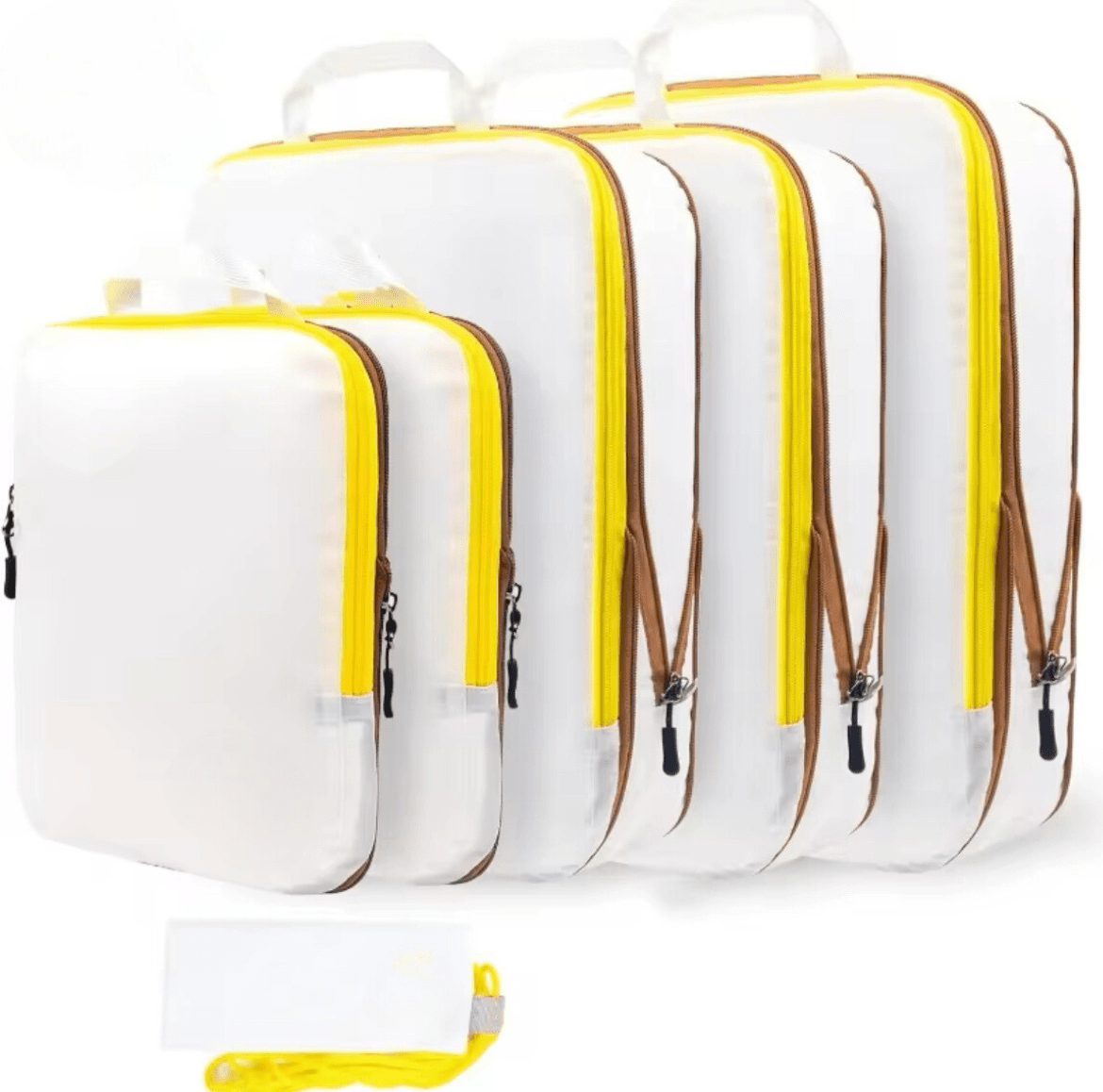Kit de bolsas organizadoras de compressão ultraleves para malas de viagem - Shop Viagem
