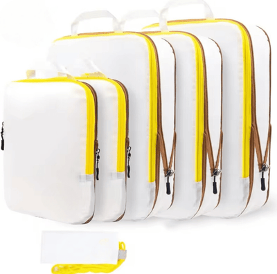 Kit de bolsas organizadoras de compressão ultraleves para malas de viagem - Shop Viagem
