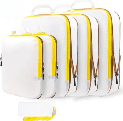 Kit de bolsas organizadoras de compressão ultraleves para malas de viagem - Shop Viagem