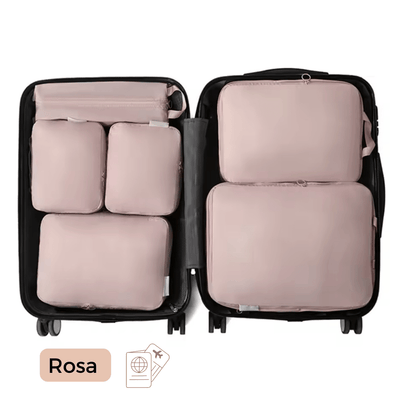 Kit de Organizadores de mala à prova d'água - 6 Pçs - Shop Viagem