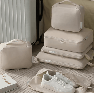 Kit de Organizadores de mala à prova d'água - 6 Pçs - Shop Viagem