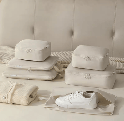 Kit de Organizadores de mala à prova d'água - 6 Pçs - Shop Viagem