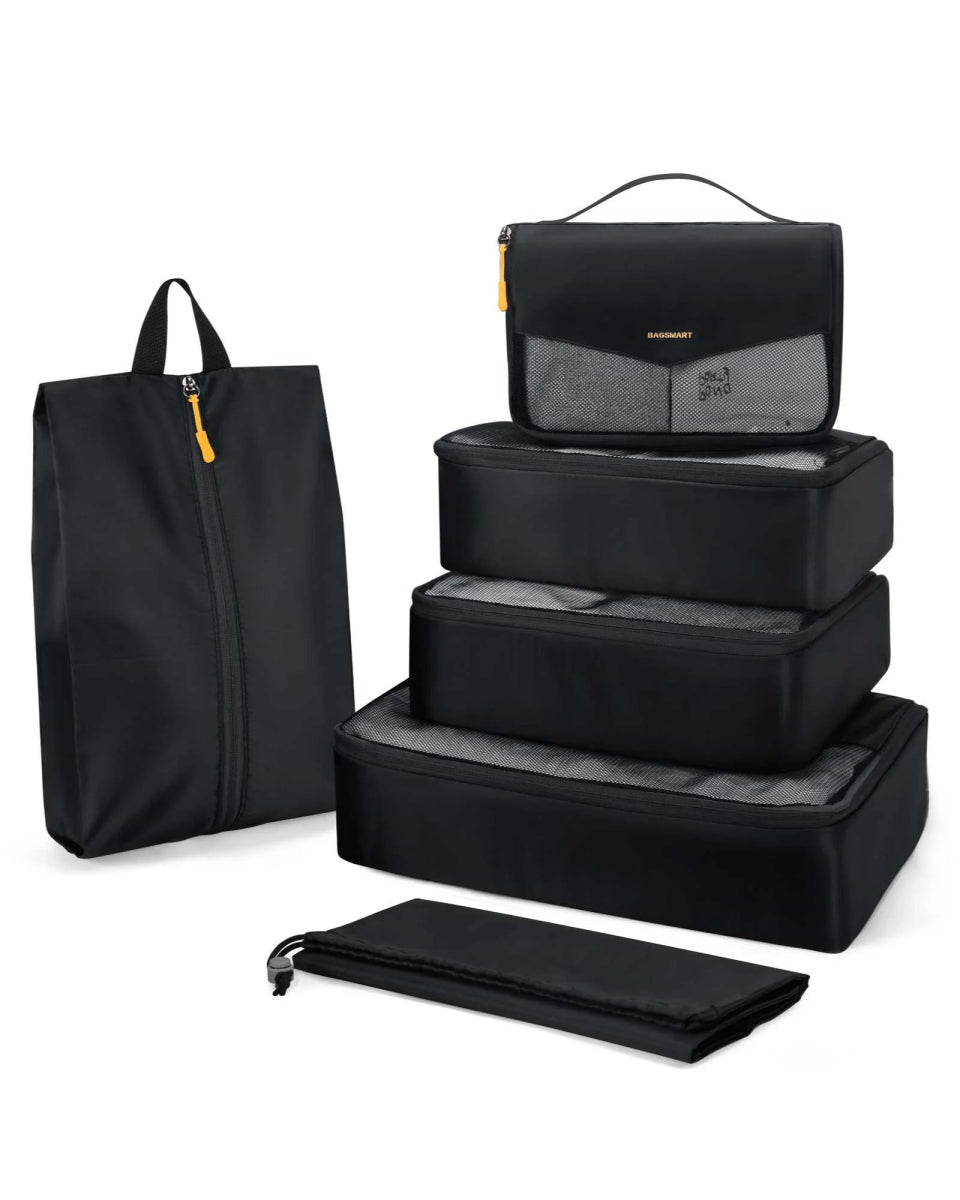 Kit de Organizadores para mala de viagem - 6 peças - Shop Viagem