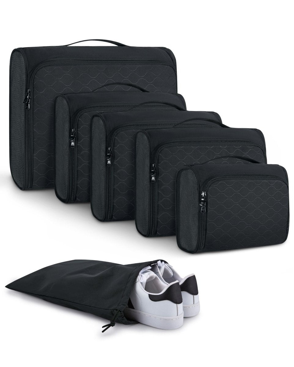Kit Organizador de Mala de Viagem Trip Organizer - 6 Pçs - Shop Viagem