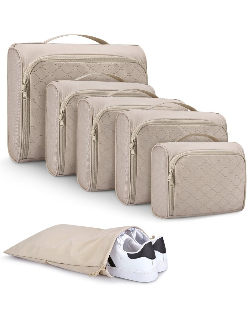 Kit Organizador de Mala de Viagem Trip Organizer - 6 Pçs - Shop Viagem
