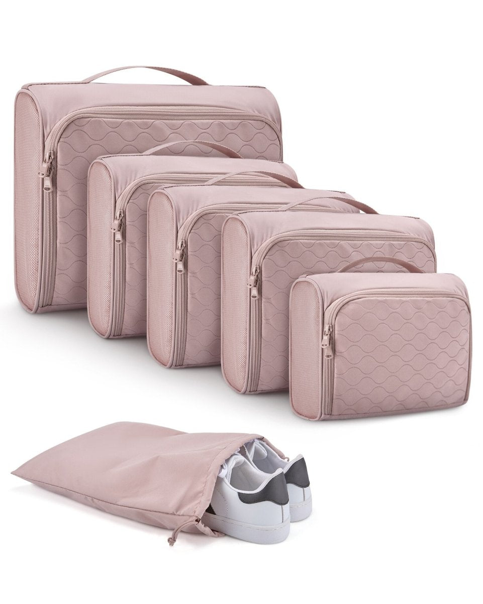 Kit Organizador de Mala de Viagem Trip Organizer - 6 Pçs - Shop Viagem