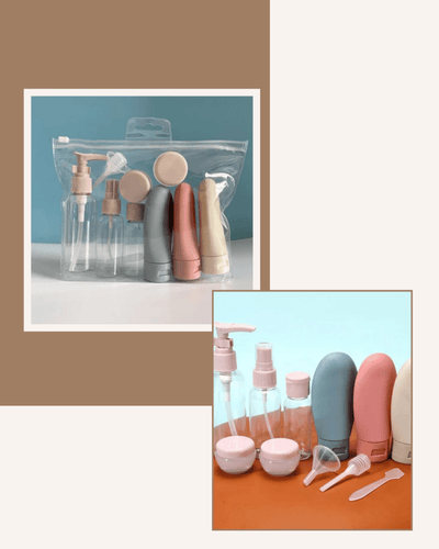 Kit Recipientes de Higiene Pessoal BasinPack Para Viagem - Shop Viagem