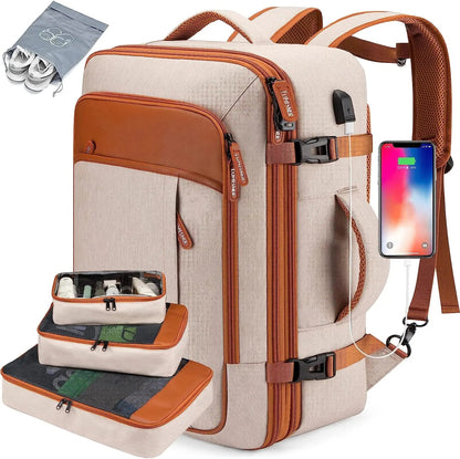 Mochila Feminina de Viagem VersaBag + 3 Necessaires GRÁTIS! - Shop Viagem