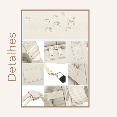 Mochila Impermeável Maternidade Comfort & Estilo - Shop Viagem