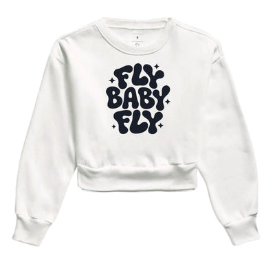 Moletom Cropped Fly Baby Fly - Shop Viagem