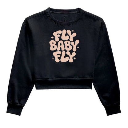 Moletom Cropped Fly Baby Fly - Shop Viagem