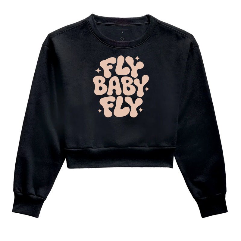 Moletom Cropped Fly Baby Fly - Shop Viagem