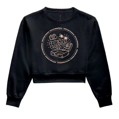 Moletom Cropped Próxima Parada – Novas Memórias - Shop Viagem