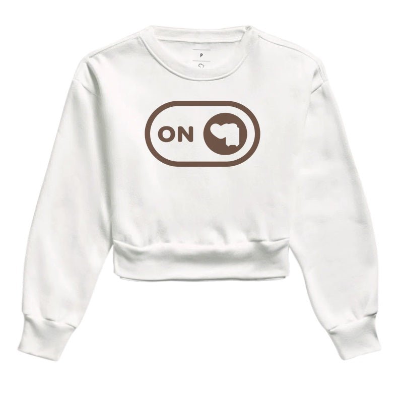 Moletom Cropped Travel Mode On - Shop Viagem