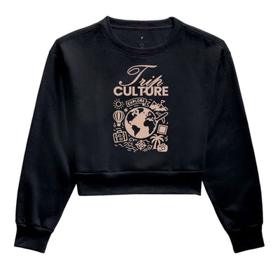 Moletom Cropped Trip Culture – Explore - Shop Viagem