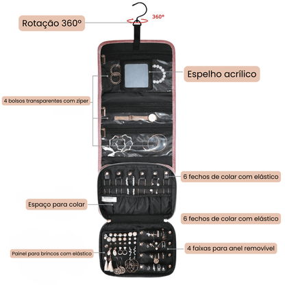 Necessaire Organizadora de Joias BagSmart - Shop Viagem