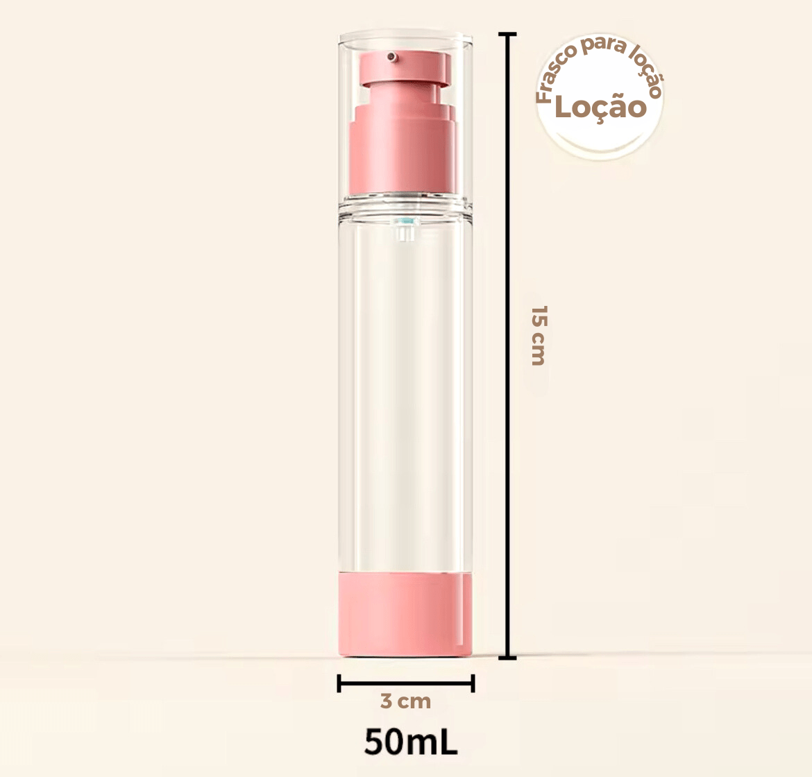 Nordic Touch - Spray Portátil de Viagem para Cosméticos - Shop Viagem